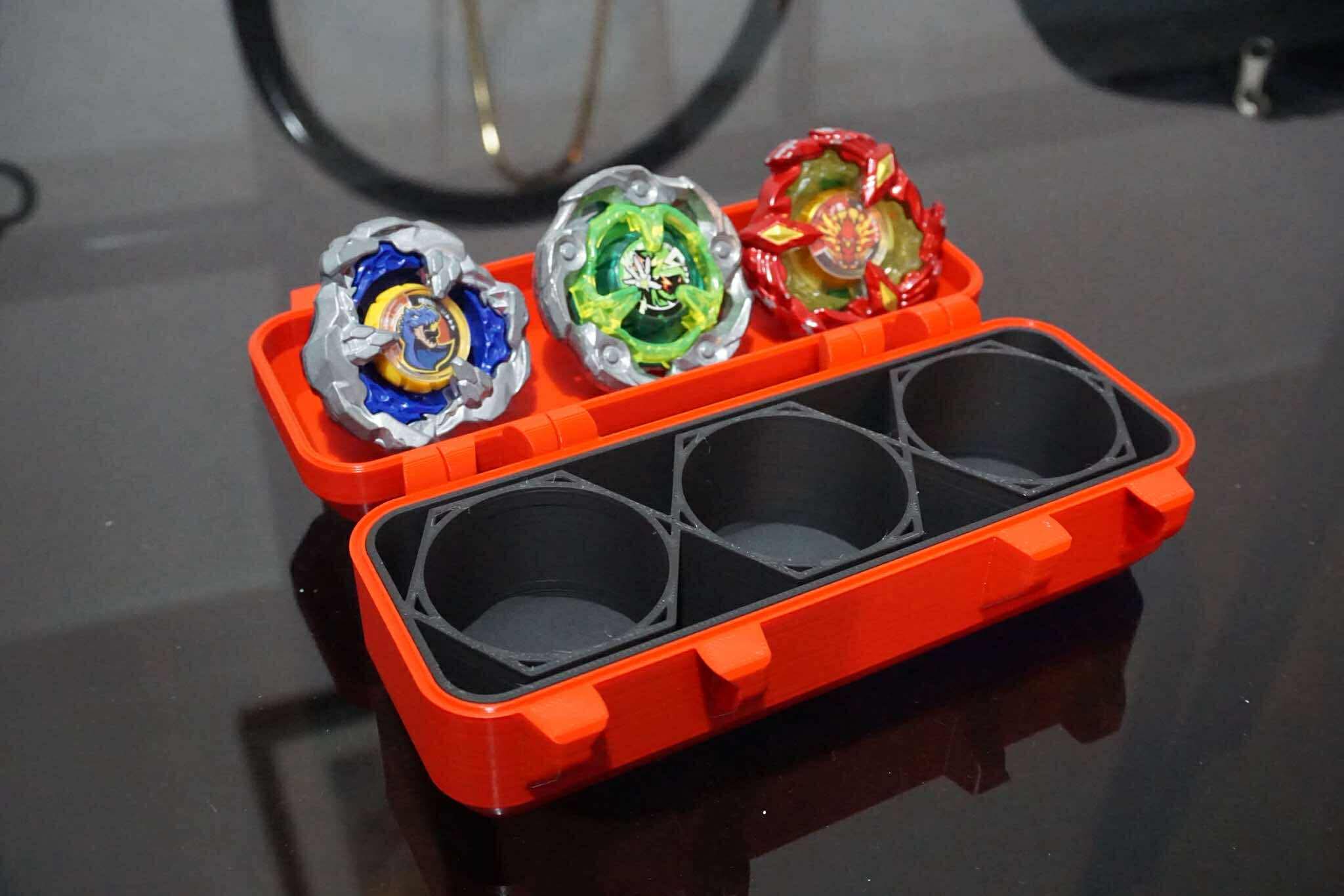 Caja para guardar Beyblade X personalizadas